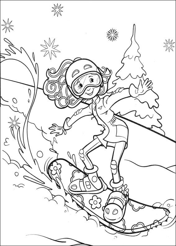 Kids-n-fun.com | 65 coloring pages of Groovy Girls
